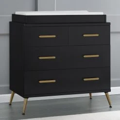 Delta Children Sloane 4 Drawer Dresser With Changing Top Dressers & Changing Tables