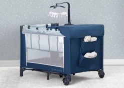 Delta Children LX Deluxe Portable Baby Play Yard With Removable Bassinet And Changing Table 25 Delta Children LX Deluxe Portable Baby Play Yard With Removable Bassinet And Changing Table