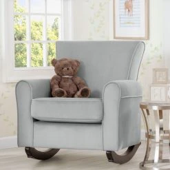 Delta Children Lancaster Rocking Chair Featuring LiveSmart Fabric By Culp