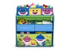 Delta Children Baby Shark Design & Store 6 Bin Toy Storage Organizer 11 Delta Children Baby Shark Design & Store 6 Bin Toy Storage Organizer