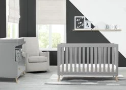 Delta Children Essex 4-in-1 Convertible Crib Baby Cribs