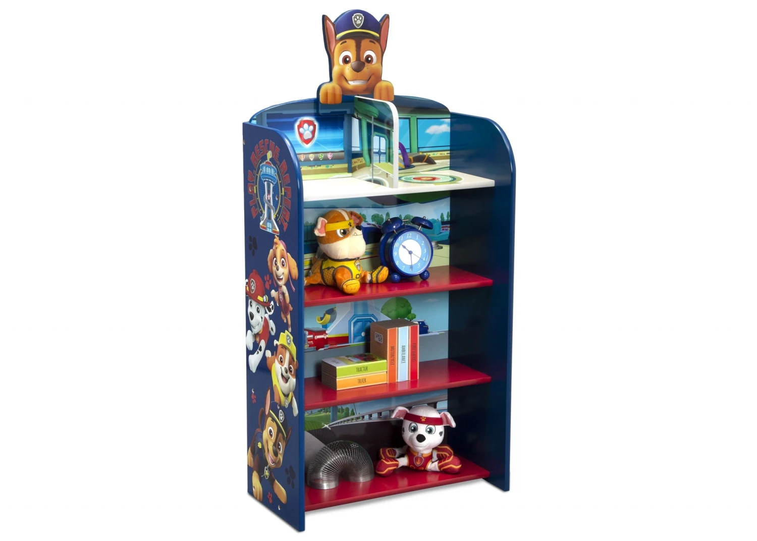 Delta Children PAW Patrol Wooden Playhouse 4-Shelf Bookcase For Kids 5 Delta Children PAW Patrol Wooden Playhouse 4-Shelf Bookcase For Kids