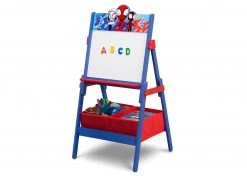 Delta Children Spidey And His Amazing Friends Wooden Activity Easel With Storage Easels