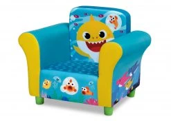 Delta Children Baby Shark Upholstered Chair Kids’ Chairs