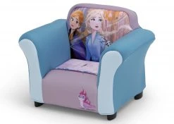 Delta Children Kids’ Chairs Frozen II Upholstered Chair With Sculpted Plastic Frame