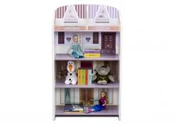Delta Children Frozen II Wooden Playhouse 4-Shelf Bookcase For Kids