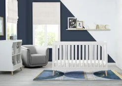 Delta Children Blue Abstract Hand-Tufted Area Rug 5x8 What's New