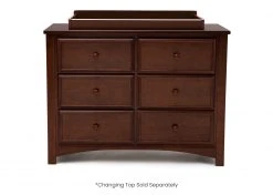 Delta Children Summit 6 Drawer Dresser Dressers & Changing Tables