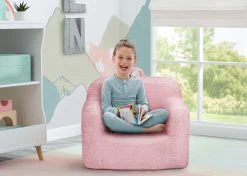 Delta Children Cozee Sherpa Chair For Kids