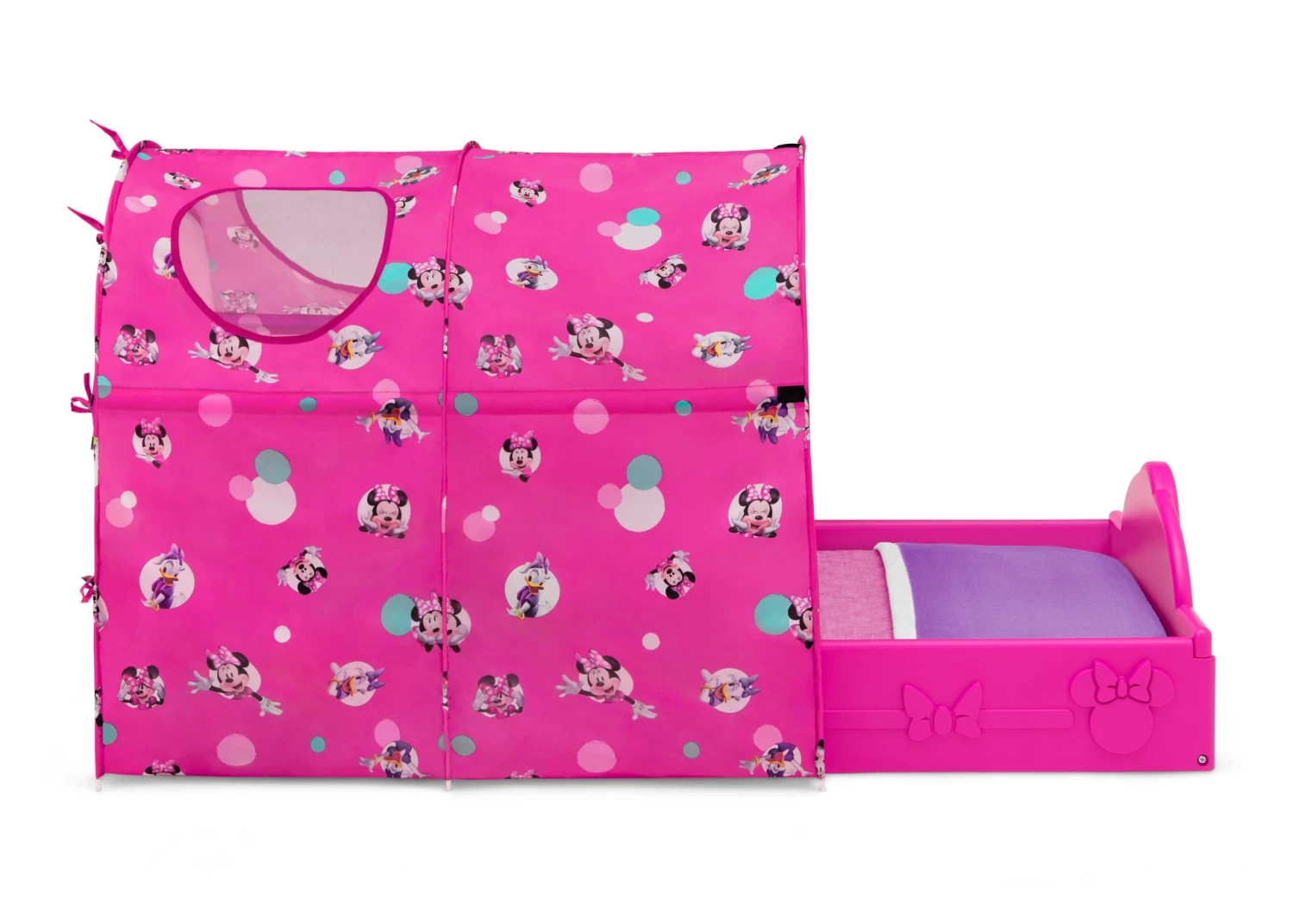 Delta Children Minnie Mouse Plastic Sleep And Play Toddler Bed With Canopy Toddler Beds 5 Delta Children Minnie Mouse Plastic Sleep And Play Toddler Bed With Canopy Toddler Beds