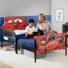 Delta Children Twin Beds & Headboards Cars Plastic 3D Twin Bed