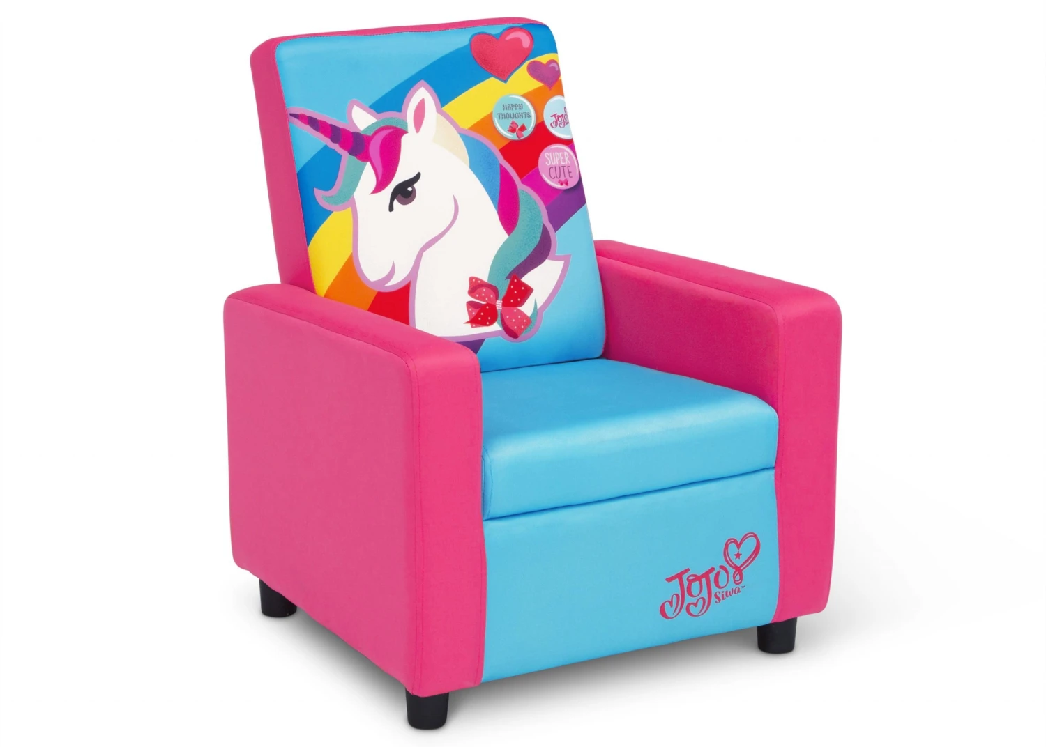 Delta Children Kids’ Chairs JoJo Siwa High Back Upholstered Chair 5 Delta Children Kids’ Chairs JoJo Siwa High Back Upholstered Chair