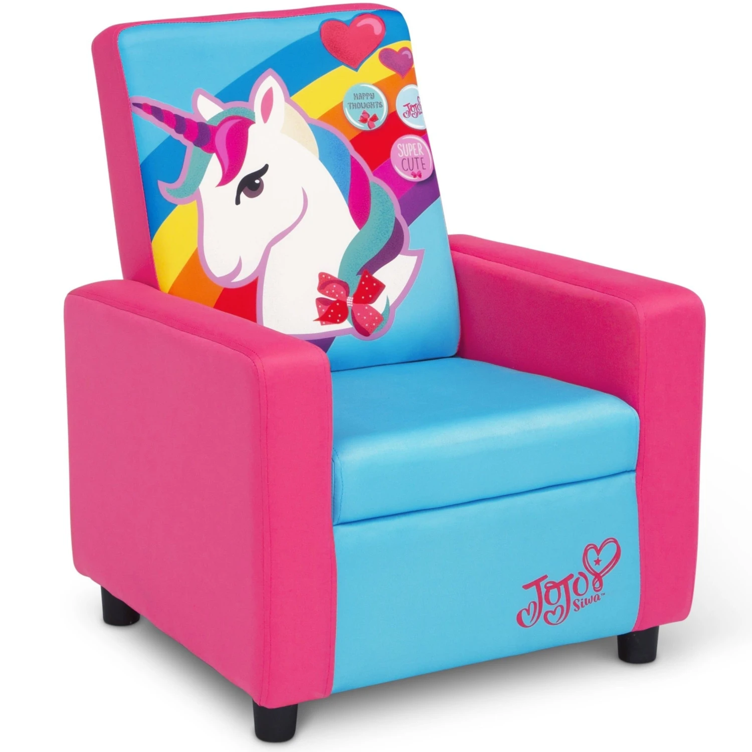 Delta Children Kids’ Chairs JoJo Siwa High Back Upholstered Chair 10 Delta Children Kids’ Chairs JoJo Siwa High Back Upholstered Chair