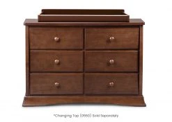 Delta Children Bentley 6 Drawer Dresser Dressers & Changing Tables