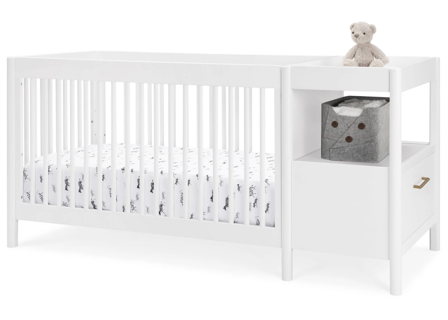 Delta Children Baby Cribs Zoe 5-in-1 Convertible Crib And Changer 15 Delta Children Baby Cribs Zoe 5-in-1 Convertible Crib And Changer