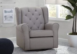 Delta Children Gliders & Rocking Chairs Emma Nursery Glider Swivel Rocker Chair