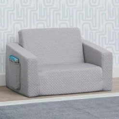 Serta Kids’ Chairs IComfort Memory Foam Flip-Out 2-in-1 Convertible Chair To Lounger For Kids