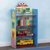Delta Children Sesame Street Wooden Playhouse 4-Shelf Bookcase For Kids Storage 1 Delta Children Sesame Street Wooden Playhouse 4-Shelf Bookcase For Kids Storage