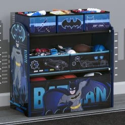 Delta Children Storage Batman 6 Bin Design And Store Toy Organizer