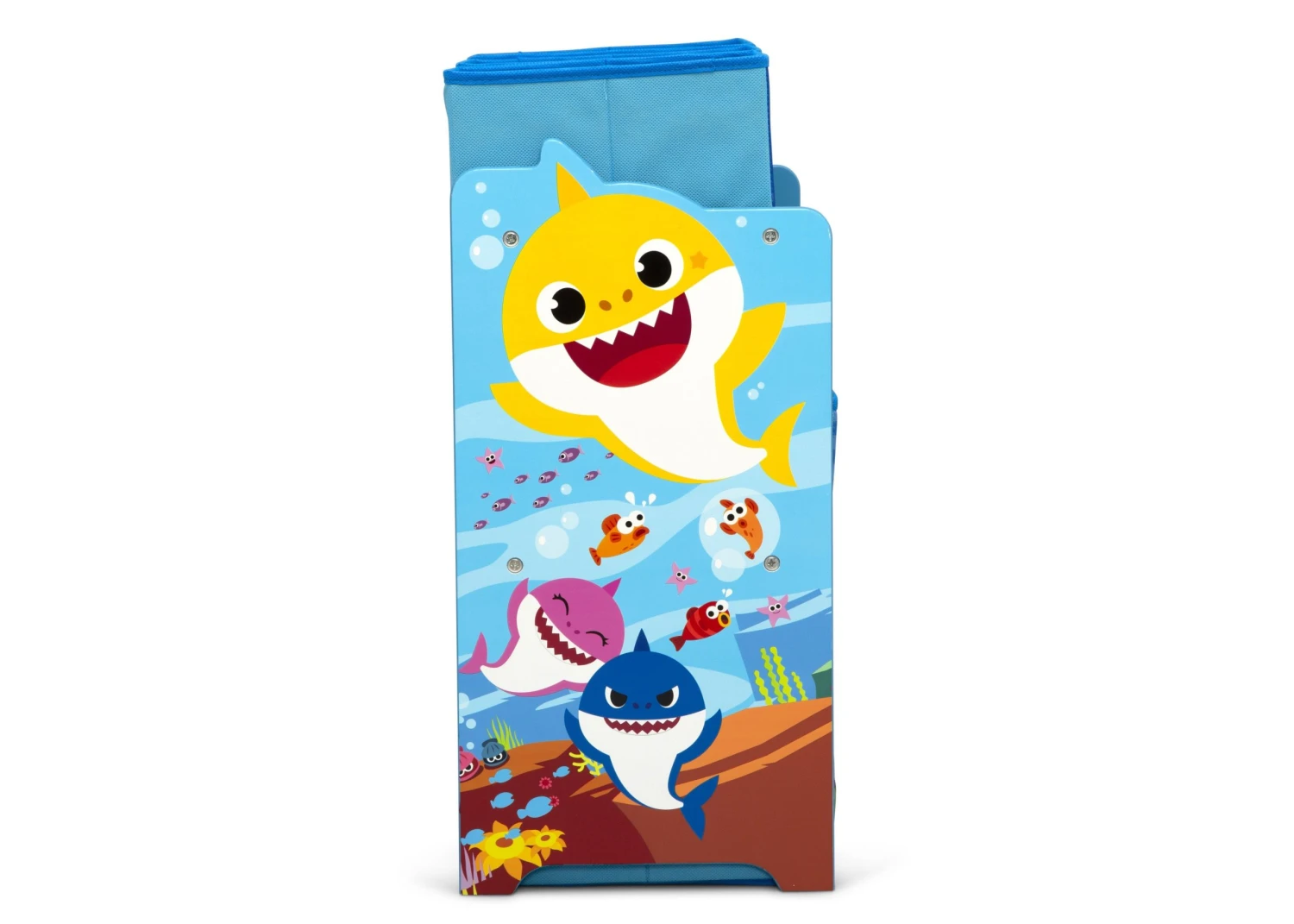 Delta Children Baby Shark Design & Store 6 Bin Toy Storage Organizer 7 Delta Children Baby Shark Design & Store 6 Bin Toy Storage Organizer
