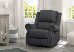 Delta Children Dylan Nursery Recliner Glider Swivel Chair Gliders & Rocking Chairs