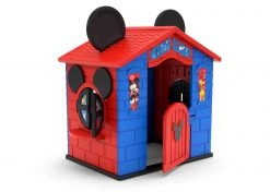 Delta Children Mickey Mouse Plastic Indoor/Outdoor Playhouse With Easy Assembly