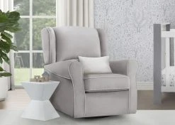 Delta Children Morgan Upholstered Glider Gliders & Rocking Chairs