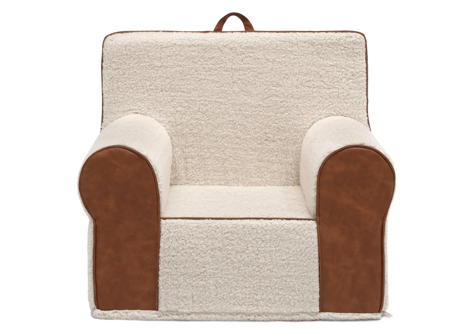 Delta Children Deluxe Cozee Sherpa And Faux Leather Chair For Kids 4 Delta Children Deluxe Cozee Sherpa And Faux Leather Chair For Kids