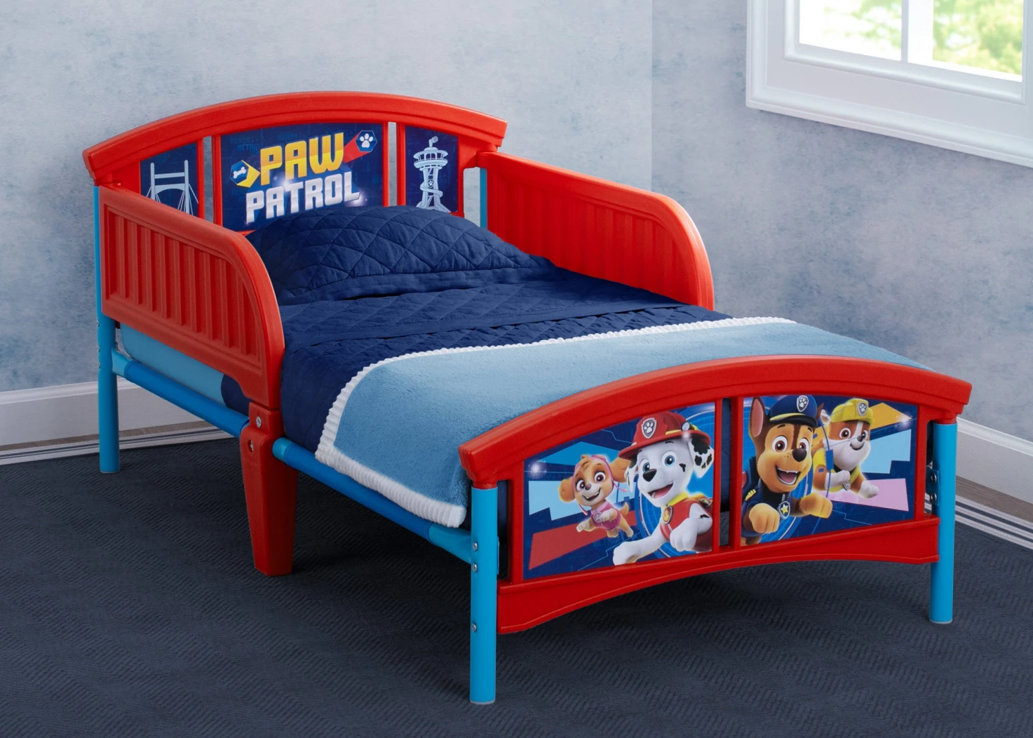 Delta Children PAW Patrol Plastic Toddler Bed Toddler Beds 3 Delta Children PAW Patrol Plastic Toddler Bed Toddler Beds