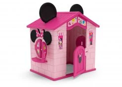 Delta Children Minnie Mouse Plastic Indoor/Outdoor Playhouse With Easy Assembly