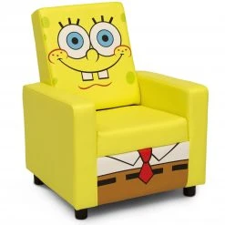 Delta Children SpongeBob SquarePants High Back Upholstered Chair