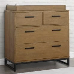 Delta Children Dressers Foundry 4 Drawer Dresser With Changing Top