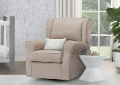 Delta Children Morgan Upholstered Glider Gliders & Rocking Chairs 19 Delta Children Morgan Upholstered Glider Gliders & Rocking Chairs