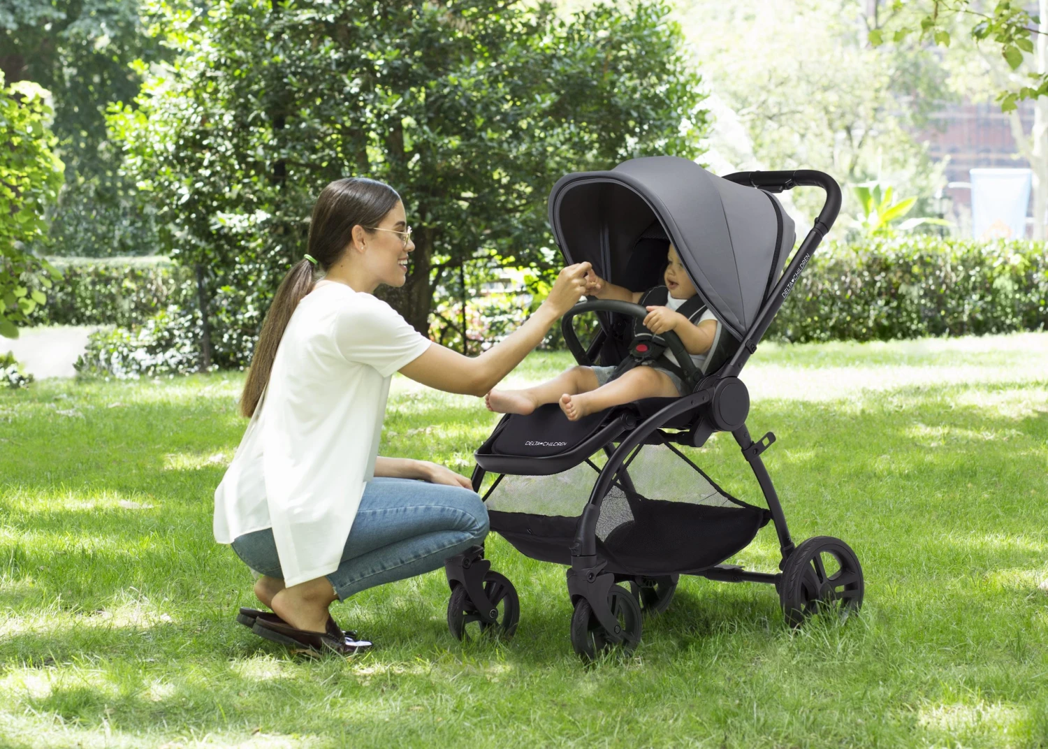 Delta Children Revolve Reversible Stroller Full-Size Strollers 6 Delta Children Revolve Reversible Stroller Full-Size Strollers