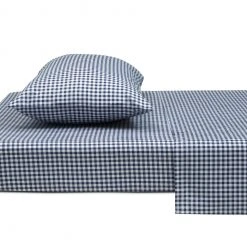 Delta Children Navy Gingham 3-Piece Twin Sheet Set What's New
