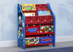 Delta Children Mickey Mouse Toy And Book Organizer Storage