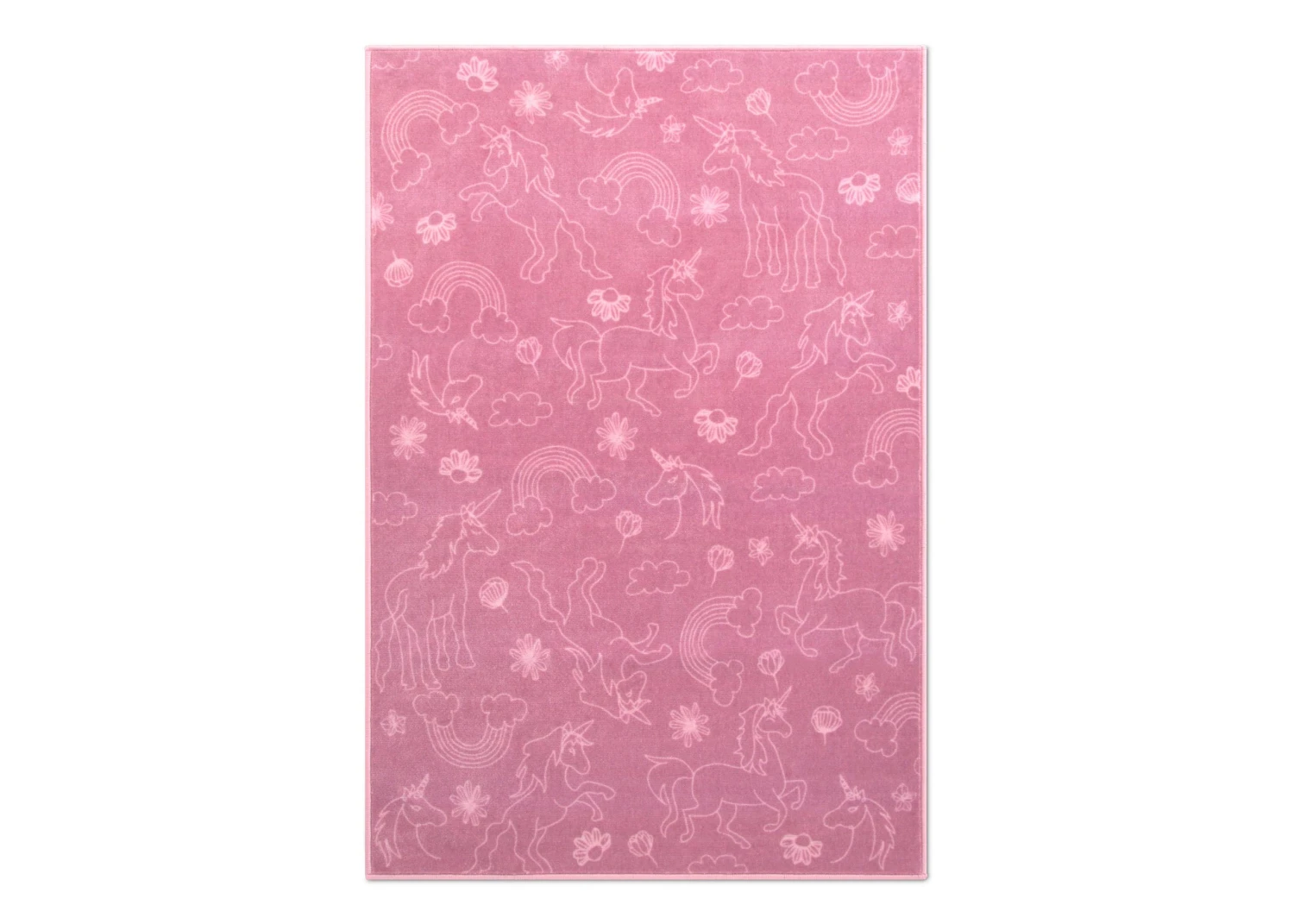 Delta Children Unicorn Rectangle Area Rug For Kids, 39-Inch X 59-Inch 4 Delta Children Unicorn Rectangle Area Rug For Kids, 39-Inch X 59-Inch