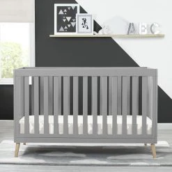 Delta Children Essex 4-in-1 Convertible Crib Baby Cribs