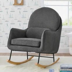 Delta Children Ella Rocker With LiveSmart Evolve Fabric Gliders & Rocking Chairs