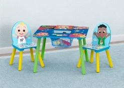 Delta Children CoComelon Table And Chair Set Table & Chair Sets