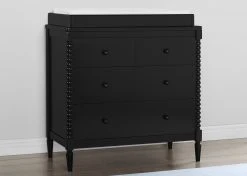 Delta Children Saint 4 Drawer Dresser With Changing Top Dressers & Changing Tables