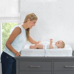 Serta Changing Pads & Covers Perfect Sleeper 2-in-1 Deluxe Pillow Top Changing Pad & Portable Changing Mat