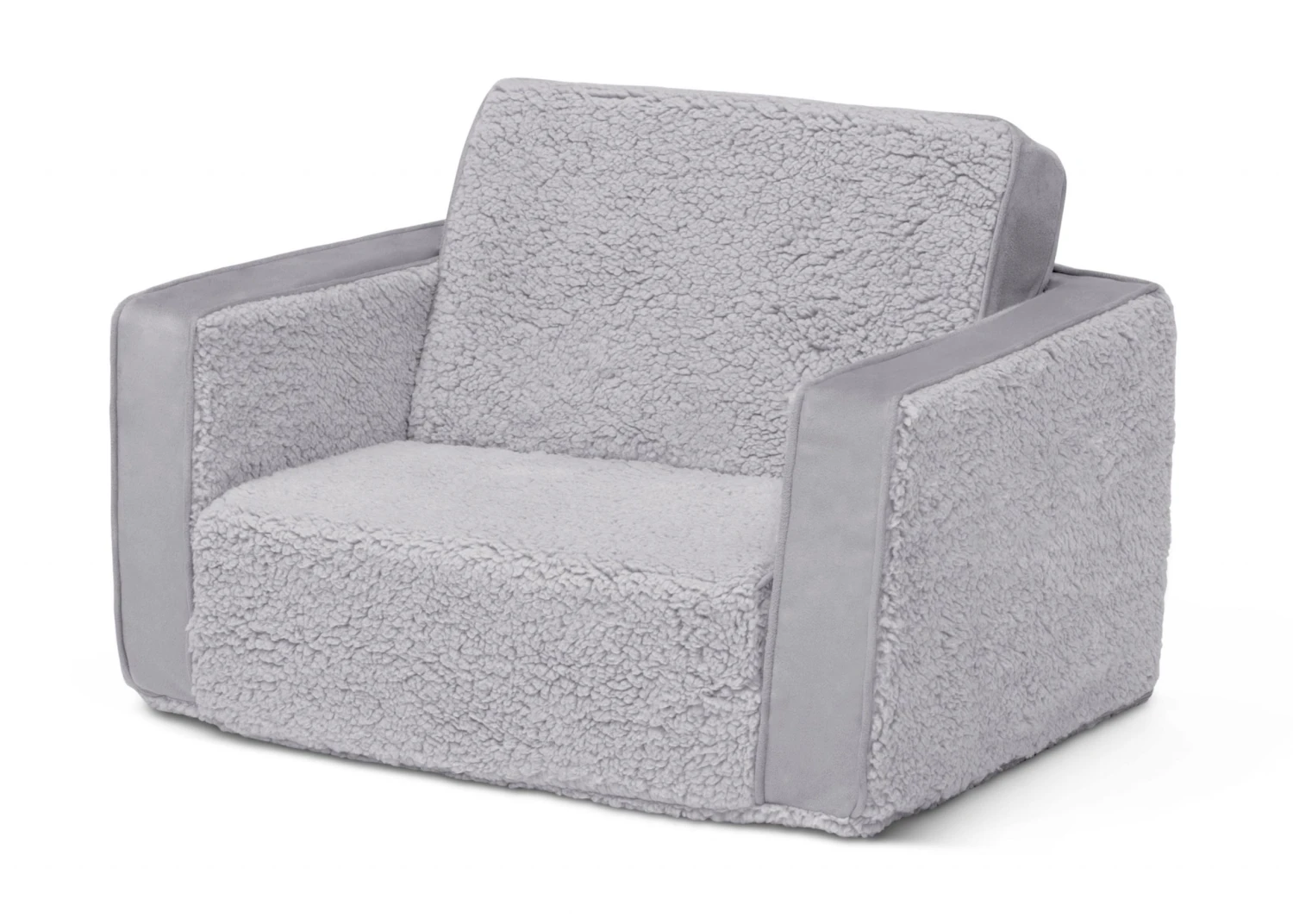 Delta Children Cozee Flip-Out Sherpa And Suede 2-in-1 Convertible Chair To Lounger For Kids Kids’ Chairs 6 Delta Children Cozee Flip-Out Sherpa And Suede 2-in-1 Convertible Chair To Lounger For Kids Kids’ Chairs