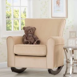 Delta Children Lancaster Rocking Chair Featuring LiveSmart Fabric By Culp