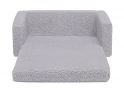 Delta Children Personalization Personalized Cozee Flip-Out Sherpa 2-in-1 Convertible Sofa To Lounger For Kids