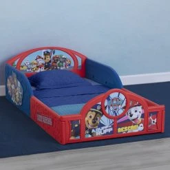 Delta Children PAW Patrol Plastic Sleep And Play Toddler Bed Toddler Beds
